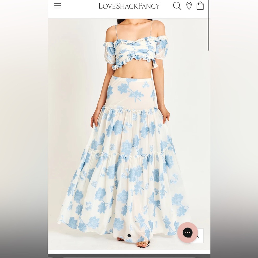 LoveShackFancy set. Size S. NWT